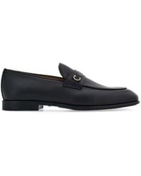 Ferragamo - Moccasin With Gancini Ornament - Lyst