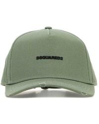DSquared² - Cotton Baseball Cap - Lyst