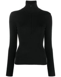 Alaïa - Alaia Sweaters Black - Lyst