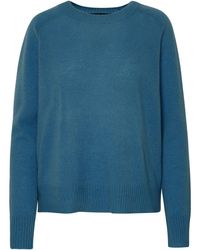 360cashmere - Light Blue Cashmere 'taylor' Sweater - Lyst