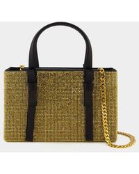 Kara Bow Midi Bag in Black | Lyst
