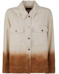 Alanui - Bright Hues Denim Overshirt - Lyst