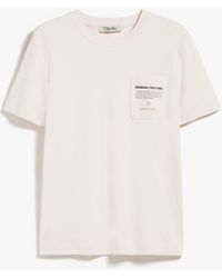 Max Mara - Jersey T-shirt With Pocket - Lyst