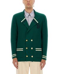 Valentino Garavani - Cotton And Wool Jacket - Lyst