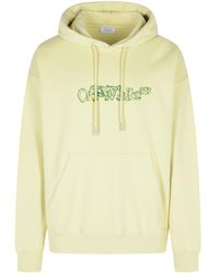 Off-White c/o Virgil Abloh - 'Cloudy Arrow' Ivory Cotton Sweatshirt - Lyst