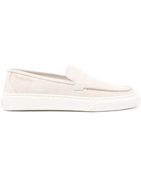 Woolrich - Suede Slip-On Loafers - Lyst