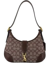 COACH - Signature Hamptons Hobo Bag - Lyst