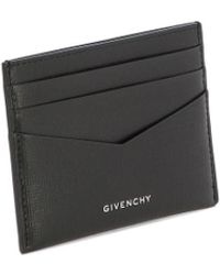 Givenchy - Leather 4g Card Holder. - Lyst