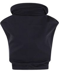 Rick Owens - Funnel Neck Top - Lyst