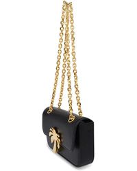 Palm Angels - Black Leather Palm Bridge Bag - Lyst