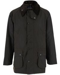 Barbour - 'Bedale' Jacket With Embroidered Logo On The Front - Lyst