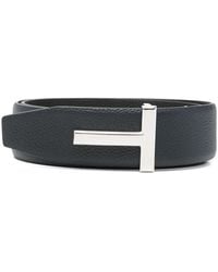 Tom Ford - Leather Reversible Belt - Lyst