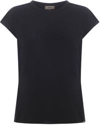 Herno - T-Shirt Made Of Cotton Jersey - Lyst