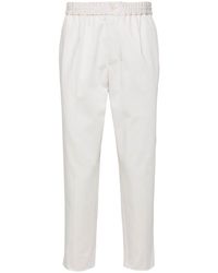 Ami Paris - Mid-Rise Tapered Trousers - Lyst