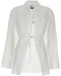 Jacquemus La Chemise Amaro in White | Lyst