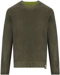 Bob - Bradley Green Reversible Crewneck Sweater - Lyst