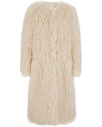 The Seafarer - 'Cleo' Coat With Open Front - Lyst