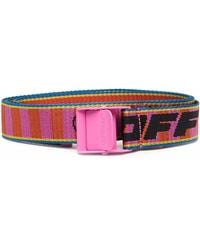Off-White c/o Virgil Abloh Pink And Orange Classic Industrial Belt