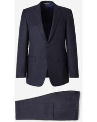 Canali - Linen And Silk Suit - Lyst