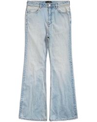Balenciaga - Flared Denim Jeans - Lyst