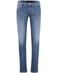 handpicked - 5-Pocket Straight-Leg Jeans - Lyst