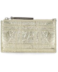 Tory Burch - Fleming Leather Card Holder - Lyst