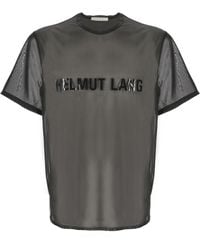 Helmut Lang - T-Shirt With Logo - Lyst