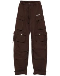 The Attico - Cotton Cargo Trousers - Lyst