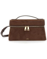 JW PEI - 'Thea' Handbag With Adjustable And Removable Shoulder Strap And Logo Lettering On The Front - Lyst