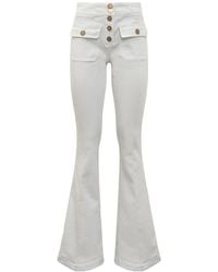 The Seafarer - Anais Bull Stretch Jeans - Lyst