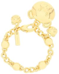 moschino charm bracelet