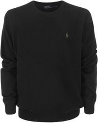 Polo Ralph Lauren - Crew-neck Wool Sweater - Lyst