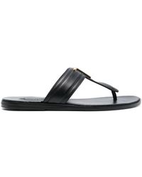 Tom Ford - Smooth Leather Sandals For - Lyst