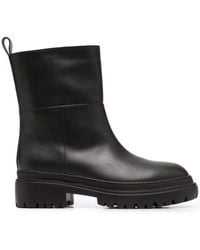 L'Autre Chose - Ankle Leather Boots - Lyst