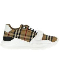 Burberry - 'New Regis' Sneakers - Lyst