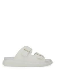 McQueen - Hybrid Double Buckle Sandal - Lyst