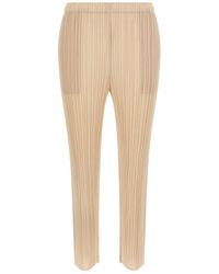 Pleats Please Issey Miyake - 'Monthly Colors: July' Pants - Lyst