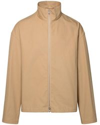 Jil Sander - Cotton Zipped Jacket - Lyst
