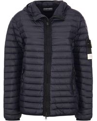 Stone Island - Packable - Lightweight Down Jacket With Hood - Lyst