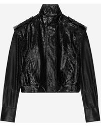 Givenchy - Leather Biker Jacket - Lyst