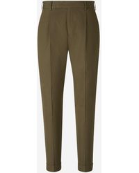 PT01 - Cotton Formal Trousers - Lyst