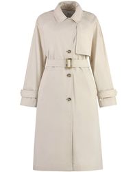 Woolrich - Techno Fabric Trench Coat - Lyst