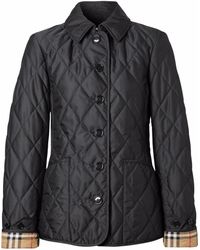 Burberry - Diamond Quilted Thermoregulated Jacket - Lyst