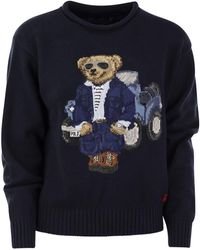 Polo Ralph Lauren - Polo Bear Cotton Jersey - Lyst