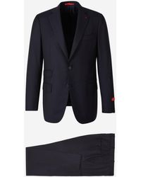Isaia - Gregory Striped Suit - Lyst