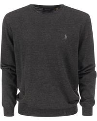 Polo Ralph Lauren - Crew-neck Wool Sweater - Lyst
