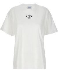 Off-White c/o Virgil Abloh - Embr Bandana Arrow T-shirt - Lyst