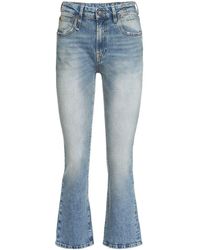 R13 - Cropped Flared Jeans - Lyst