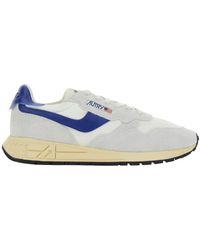 Autry - 'Reelwind Super Vintage' Sneakers With Logo Patch On The Tongue And Contrasting Heel - Lyst