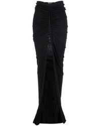 Rick Owens - Edfu' Long Skirt - Lyst